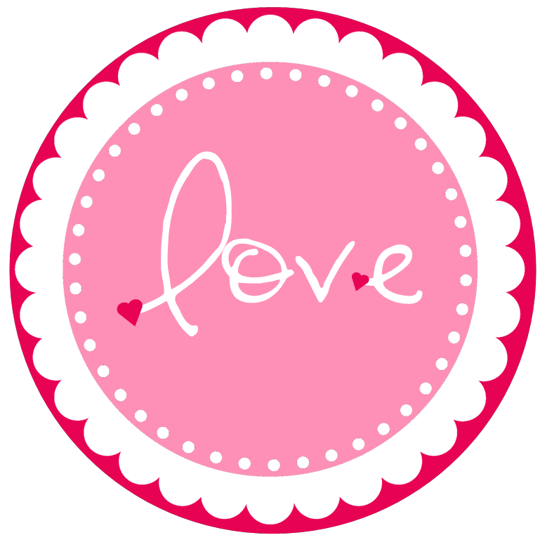 Happy Pink circle love icons png preview