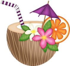 Hawaii Coconut Background icons png preview