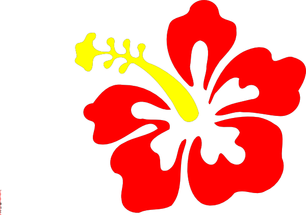 Hawaii Flower Red icons png preview