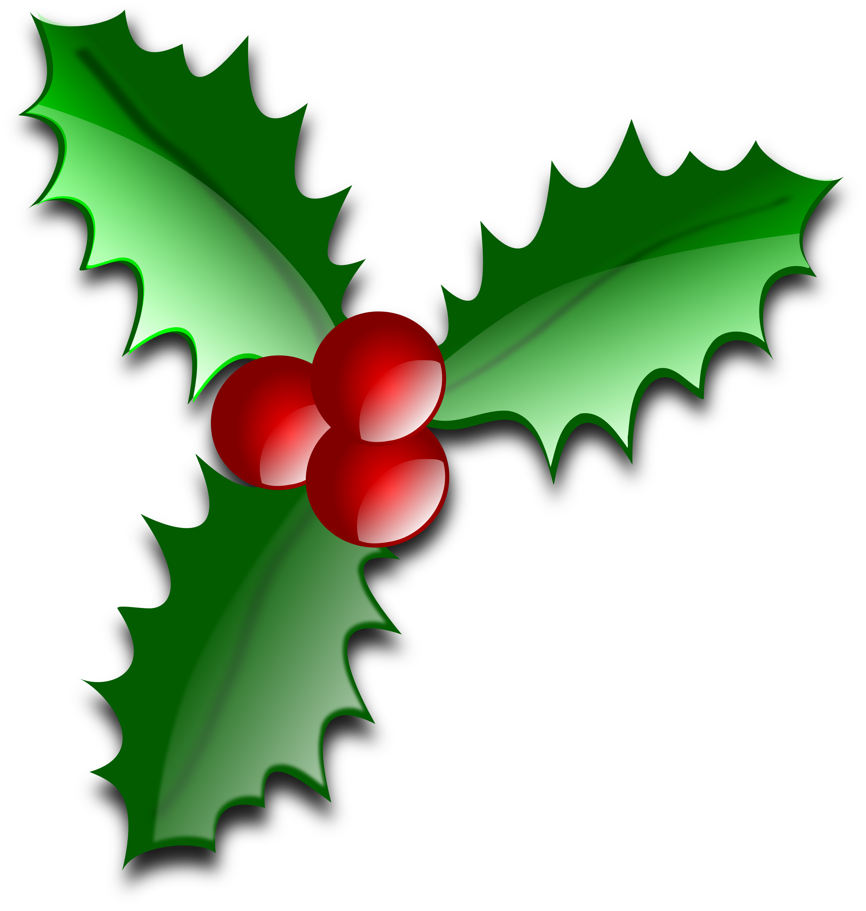 Holly Leaves green icons png preview