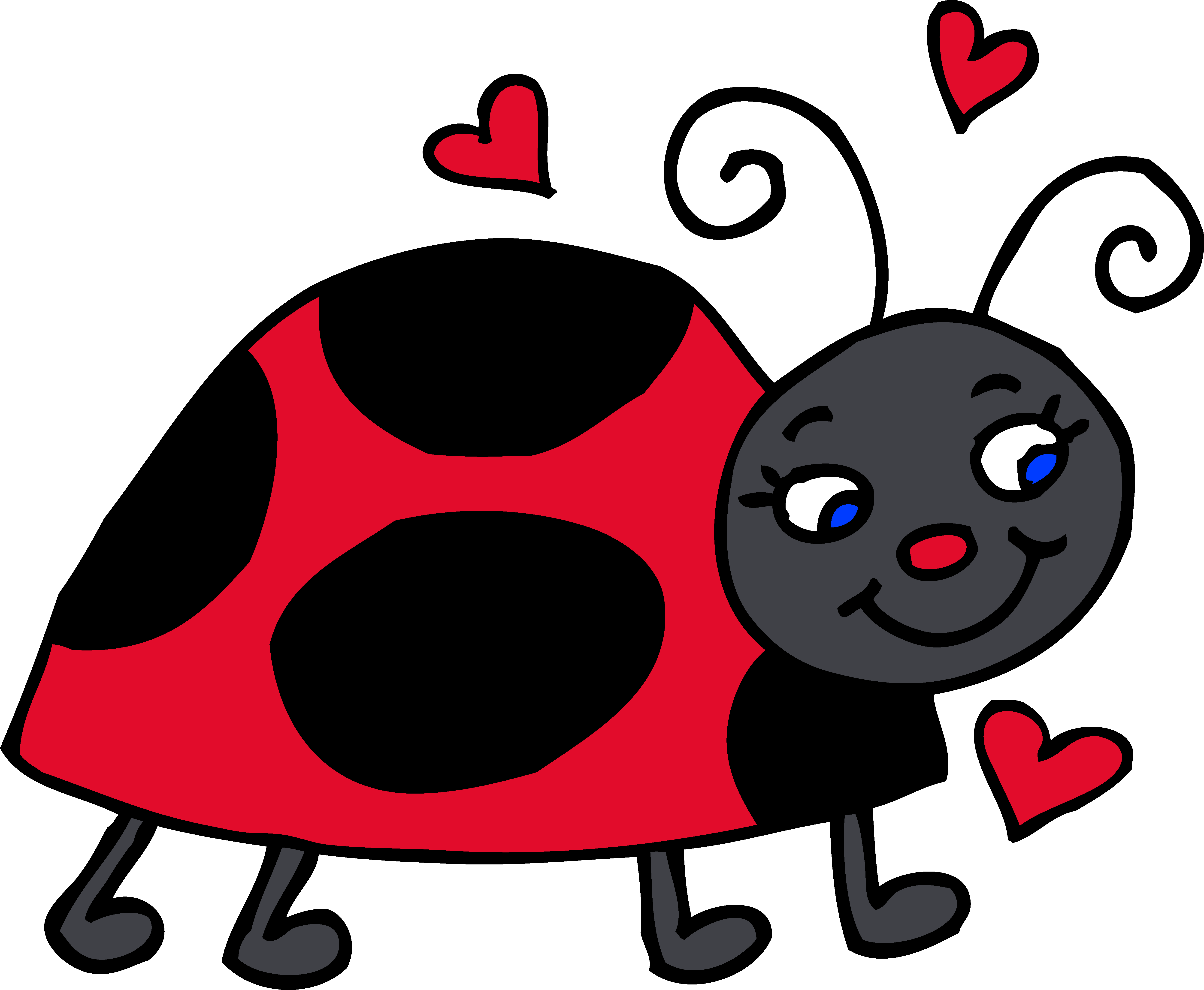 Lady bug heart icons png preview