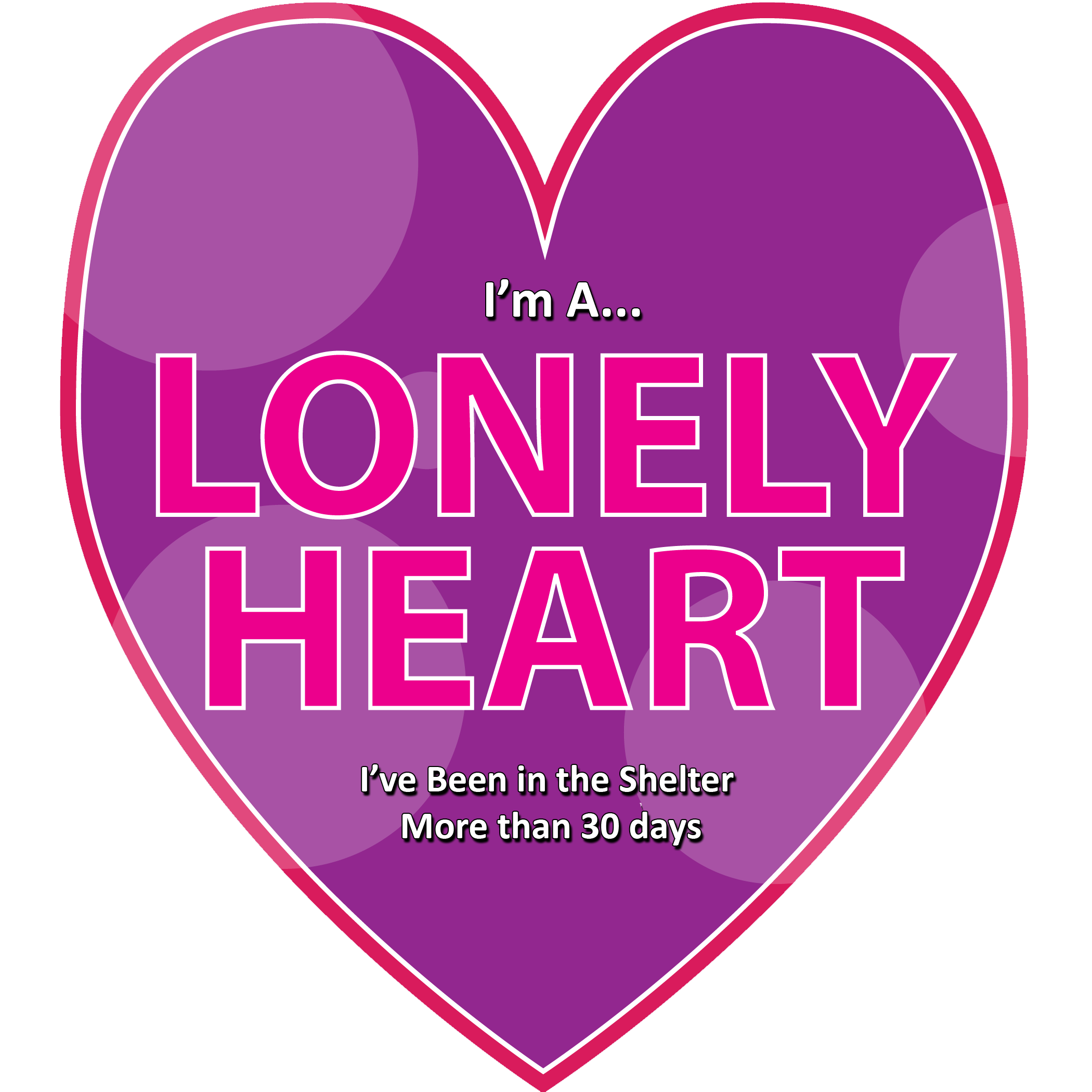 Lonely Heart Purple Banner icons png preview