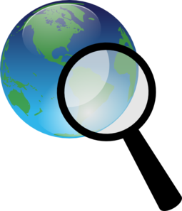 magnifying Earth Search Icon icons png preview