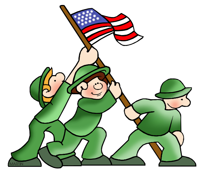 Military American Flag Cartoon icons png preview