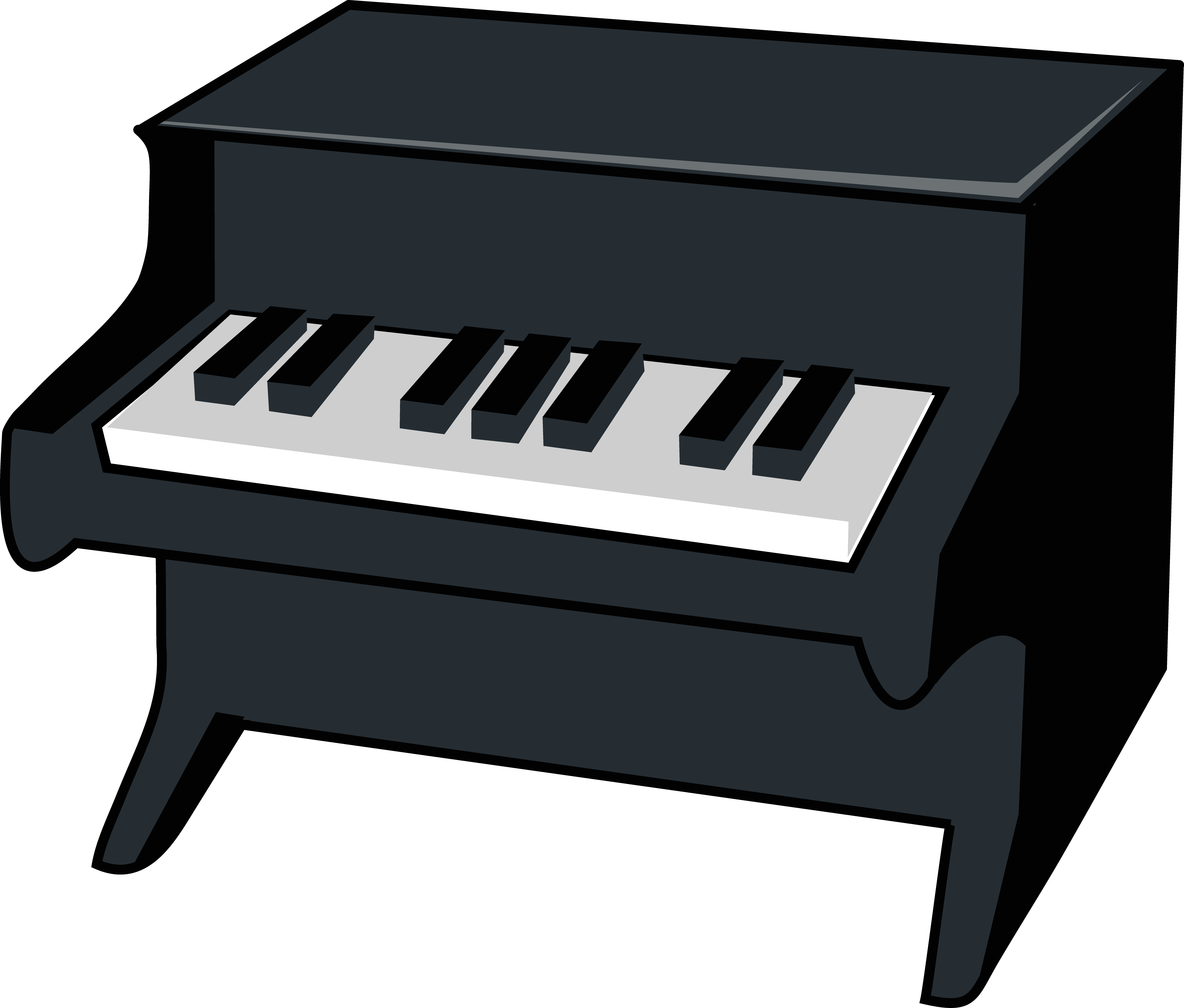 Miniature Piano cartoon icons png preview