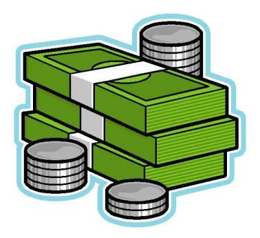 Money stack dollar green icon icons png free download