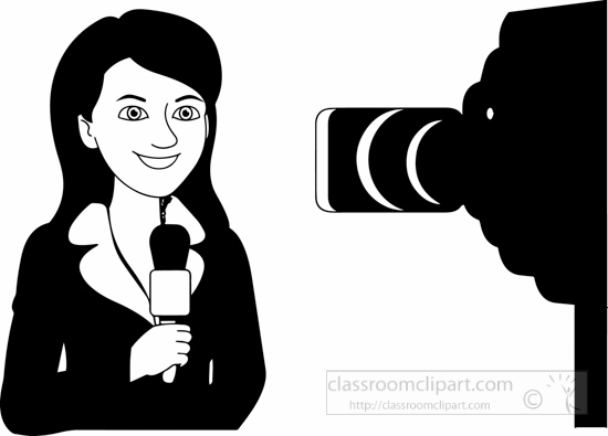 Newspaper Reporter microphone camera icons png free download