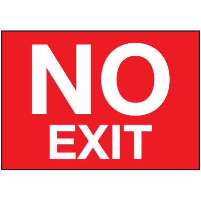 No exit sign red icons png preview