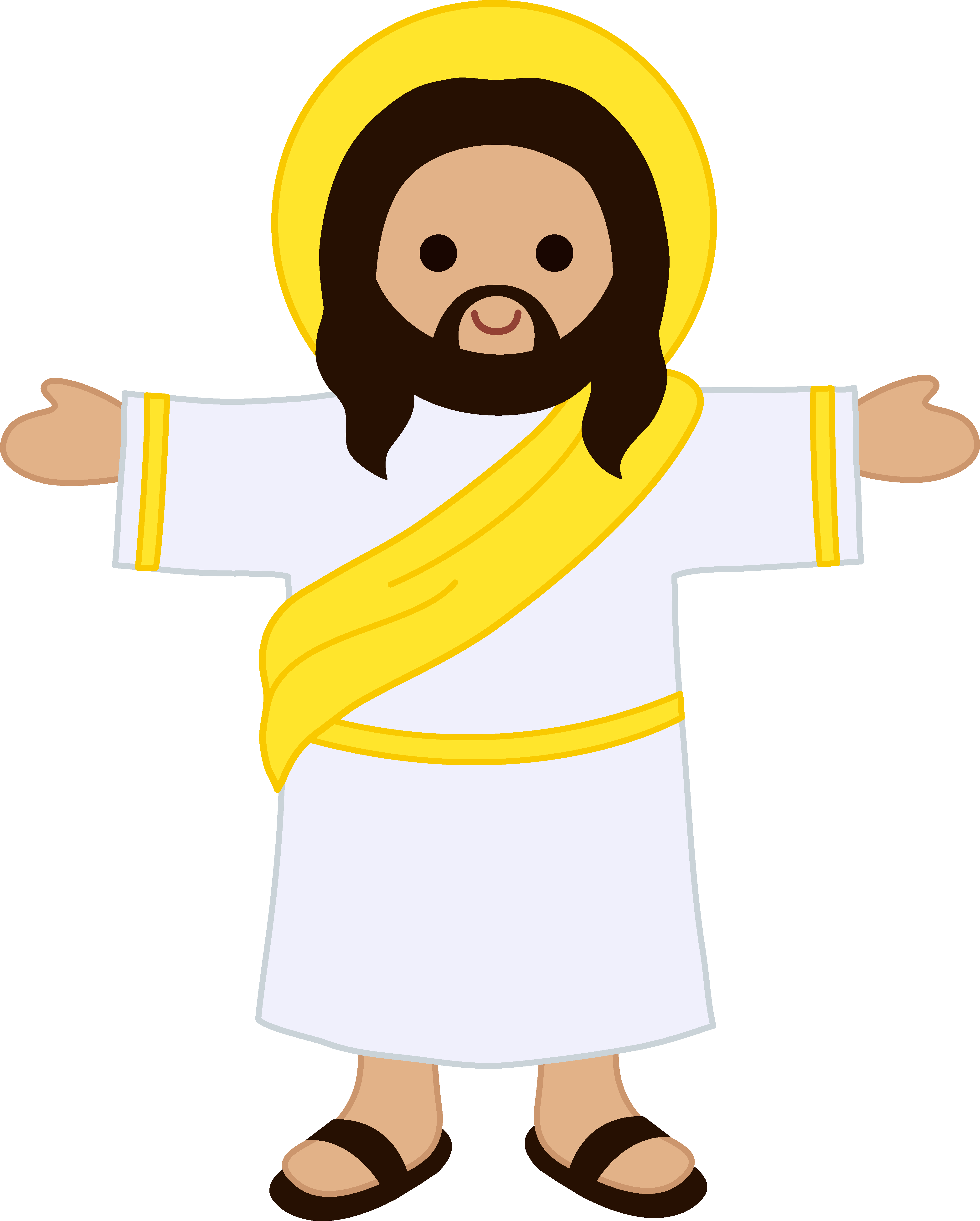 Old Jesus Christian Cartoon icons png preview