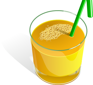 Orange Juice Drinking Cliparts icons png preview