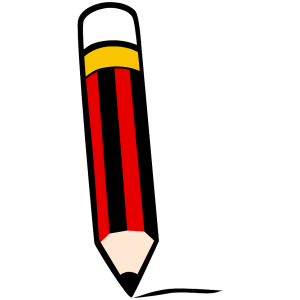 Pencil black stripe icon icons png preview