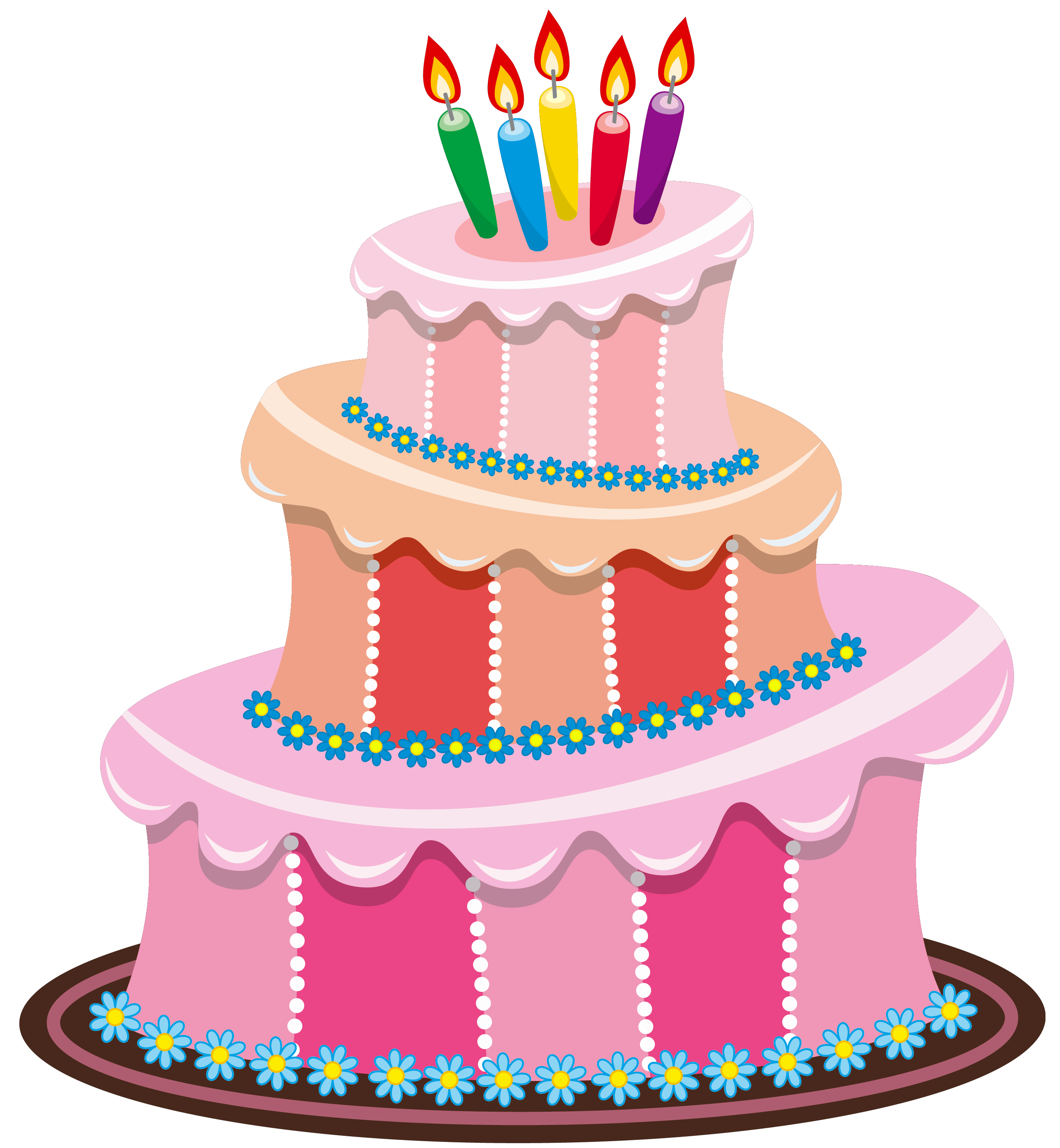 Pink Birthday Cakes icons png preview