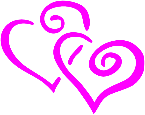 Pink Hearts Swirls Icon icons png preview