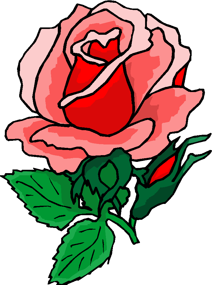 Pink Rose leaves icons png preview