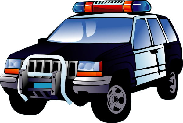 Police car cartoon art icons png preview