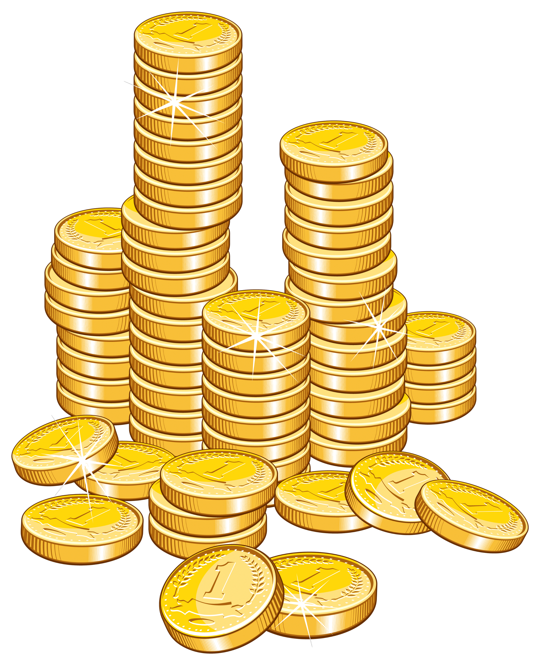 Pound Coin pile icon icons png free download