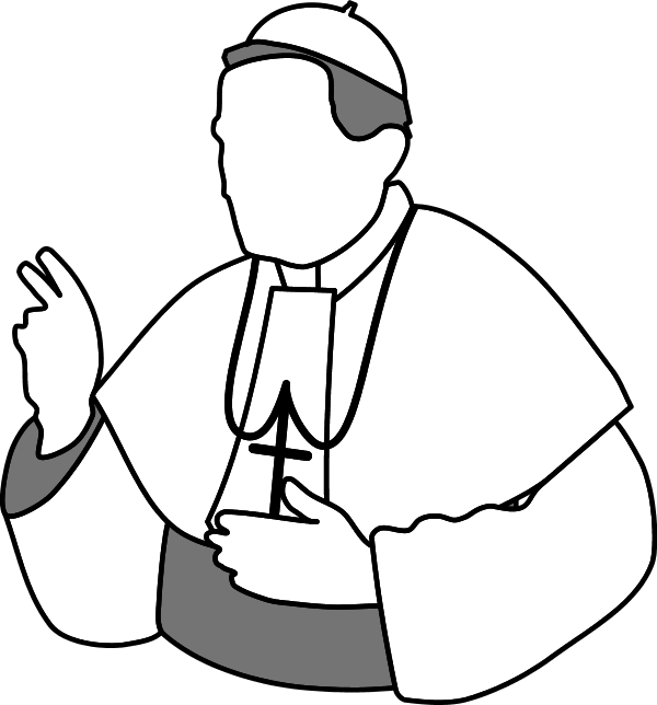 Priest Outline icons png preview