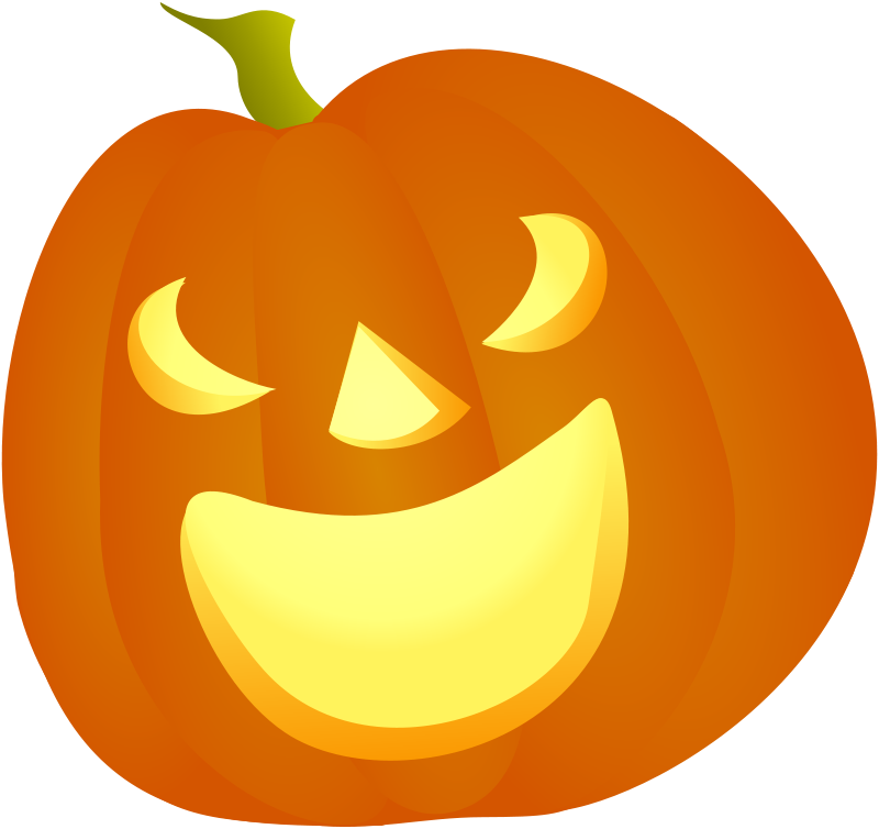 Pumpkin glowing face icons png preview