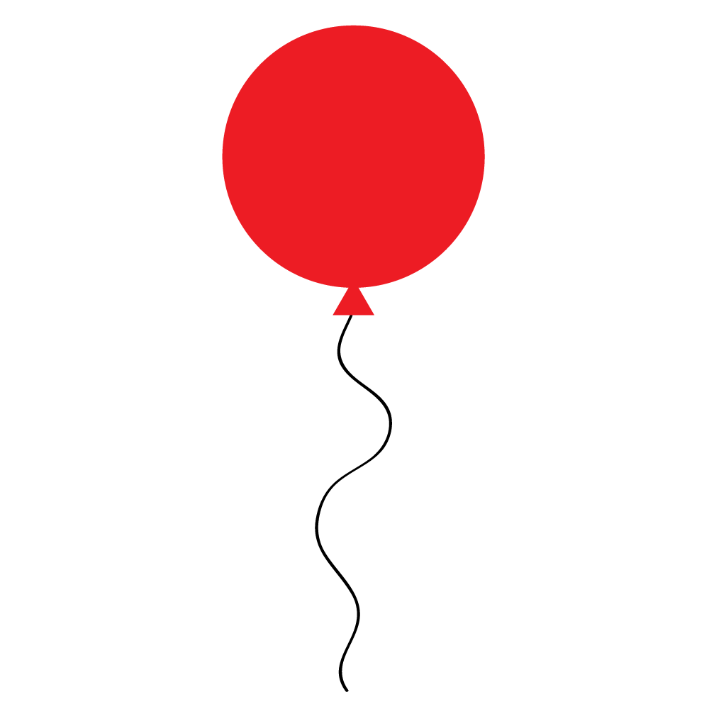 Red Balloon Transparent icons png preview