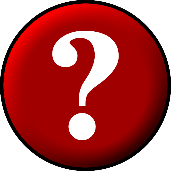 Red Big Question Mark icons png preview