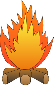 Red Campfire flame icon icons png preview