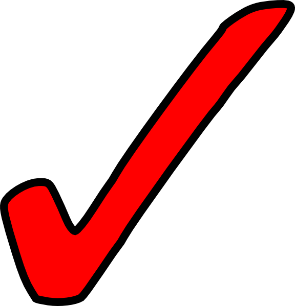 Red Checkmark Icon icons png preview