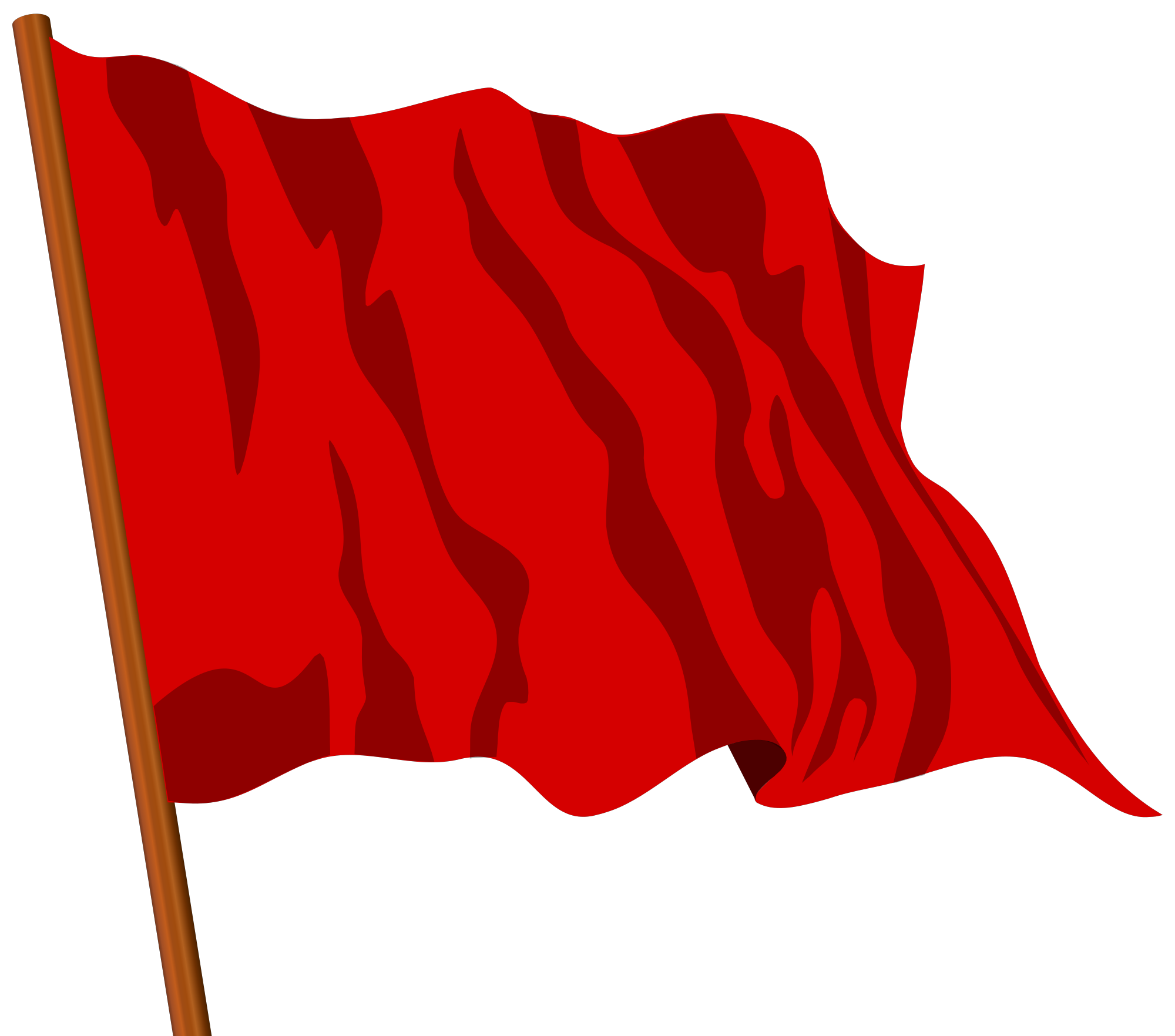 Red flag waving icons png preview