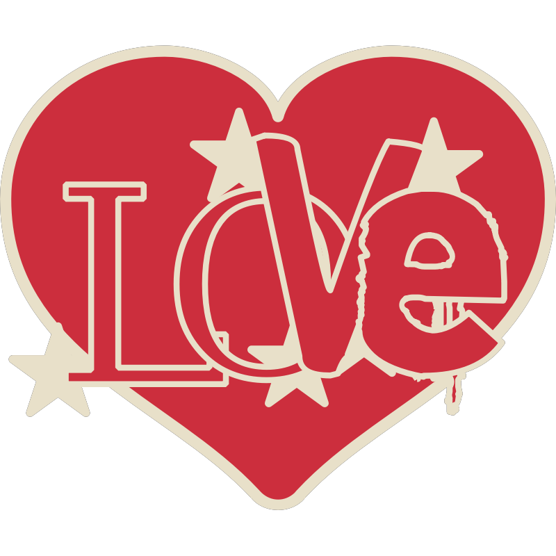 Red Love Heart icon icons png preview