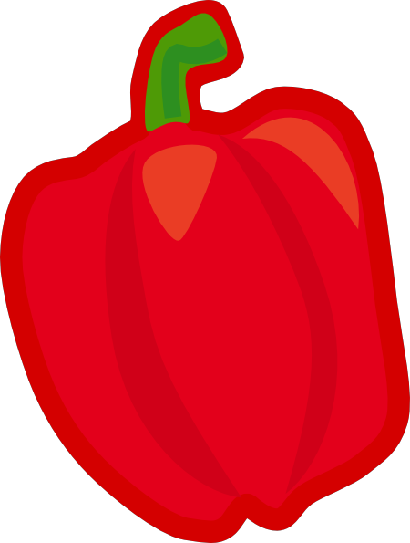 Red Pepper Vegtable Icon icons png preview