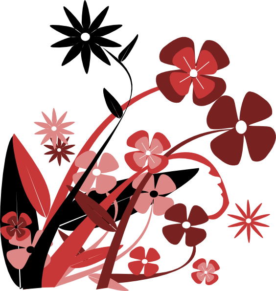 Red Spring Flowers icons png preview