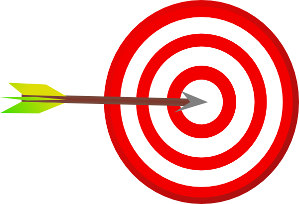 Red Target Green Arrow icon icons png free download