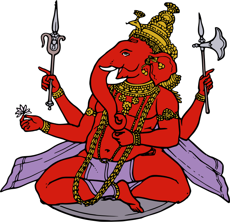 Religion Class Red Elephant icons png preview