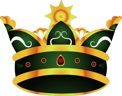 Royal King Crown vector icons png free download