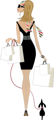 Shopper fashion women icons png preview