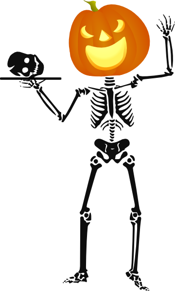 Skeleton Halloween Drawing icons png preview