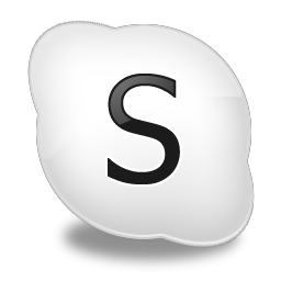 Skype uncolored logo icons png preview