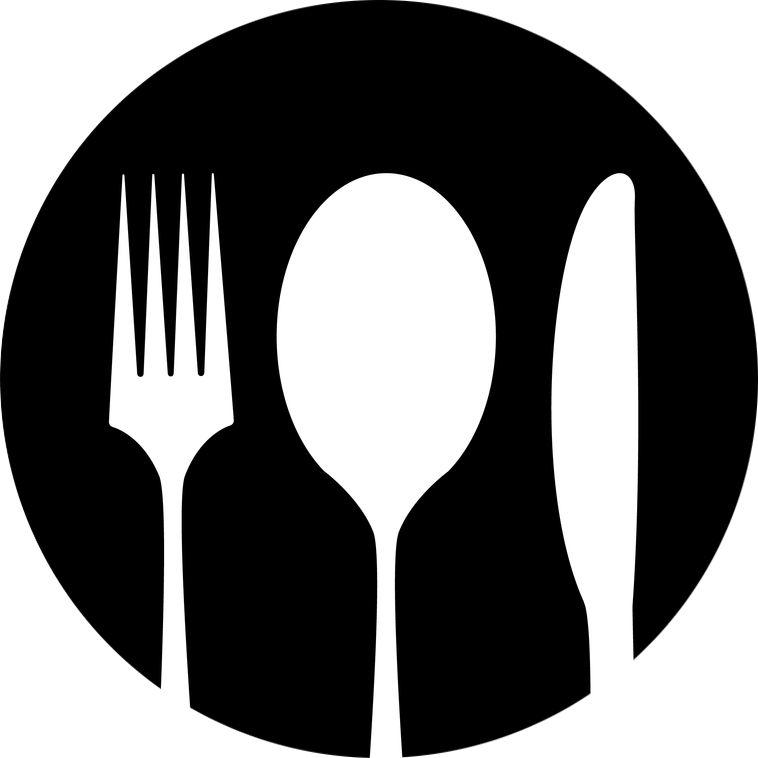 Spoon fork plate knife icon icons png preview