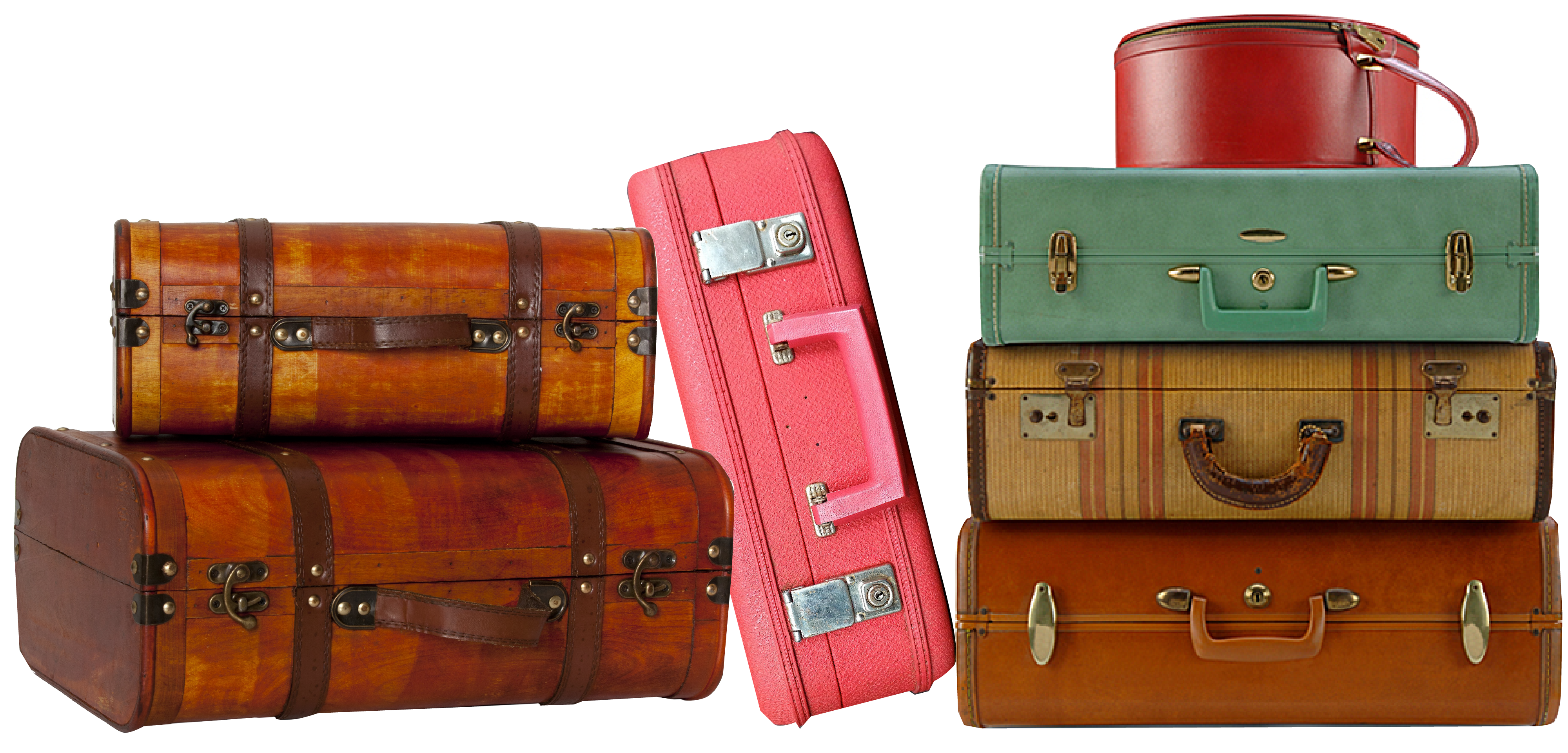 Stack of Luggage icons png preview