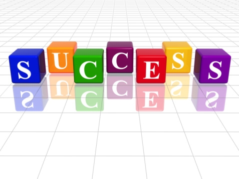 Success Goal colorful banner icons png free download