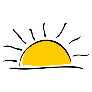 Sunsets shining brightly icons png free download