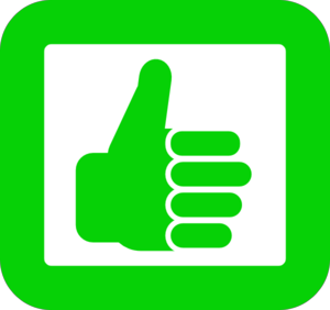 Thumb up green button icons png preview