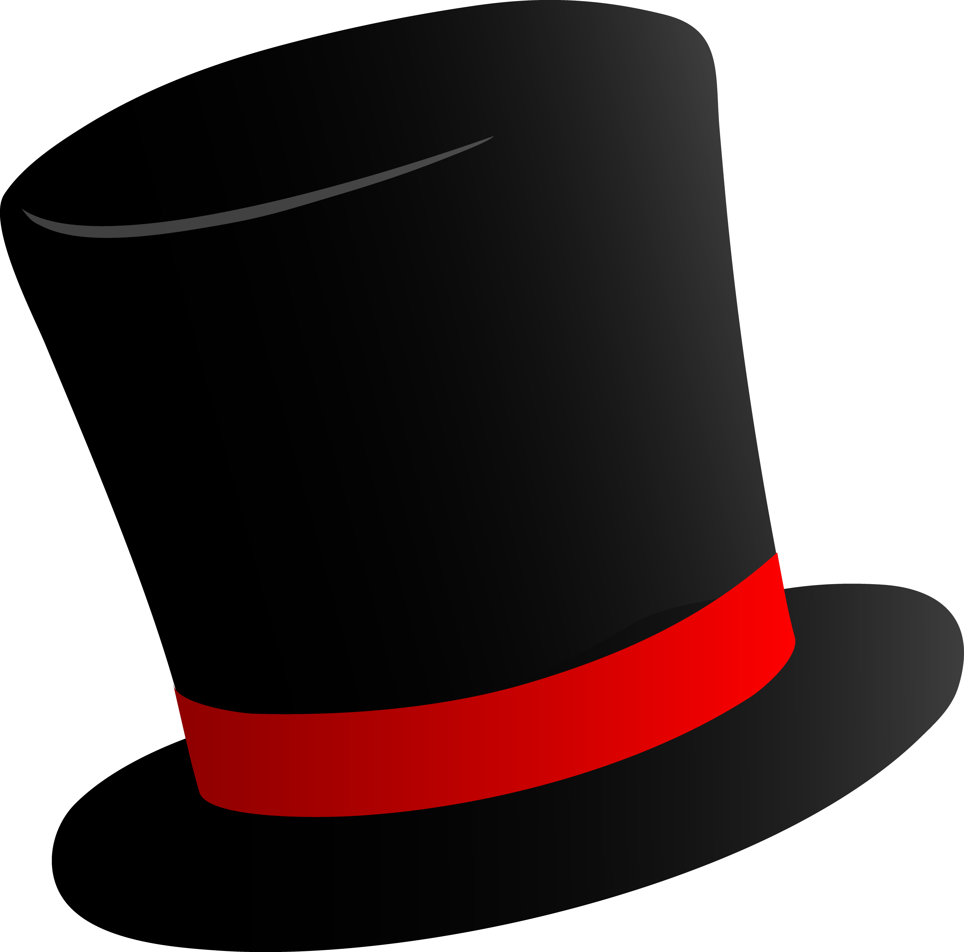 Top Hat Black Clipart icons png preview