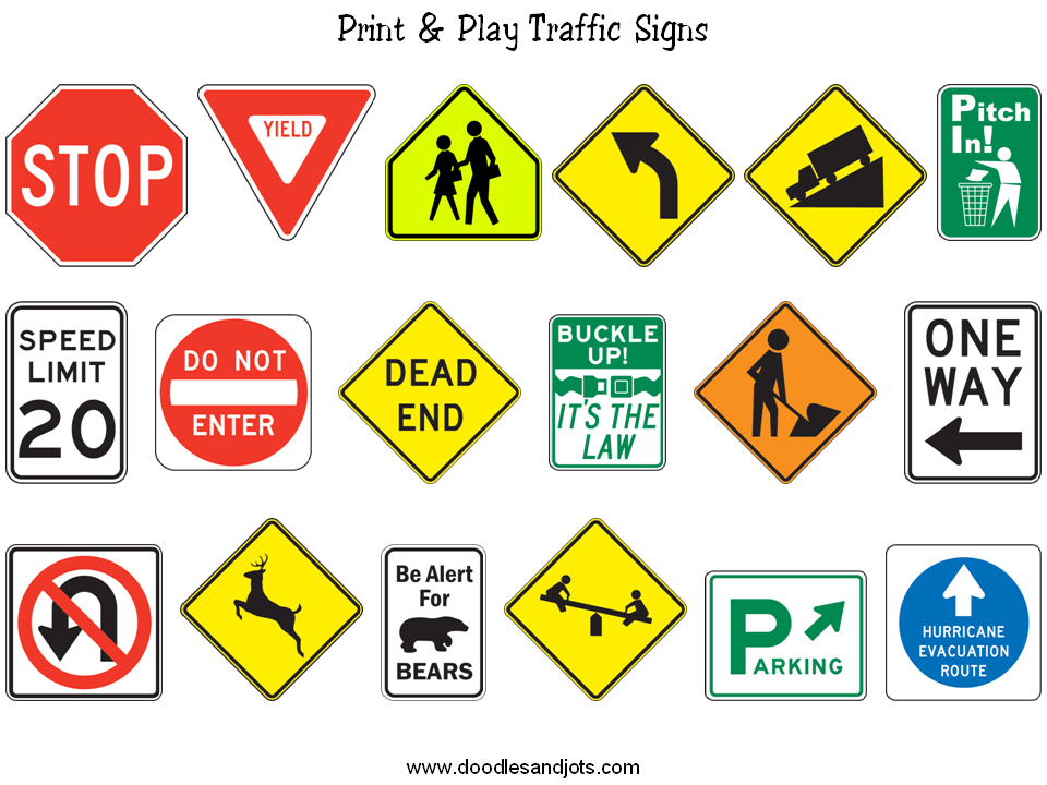 Traffic Road Sign icon Set icons png free download