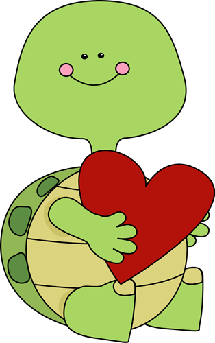 Turtle Love cartoon heart icons png preview