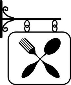 Uncolored Food Sign icons png preview