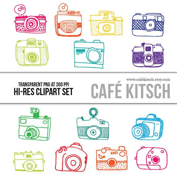 Vintage Camera Colorful icon set icons png preview