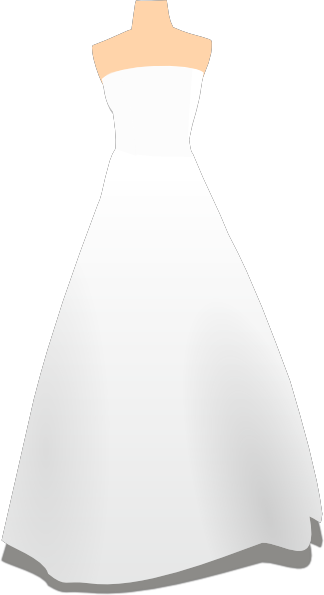 Wedding Dress Clipart icons png preview