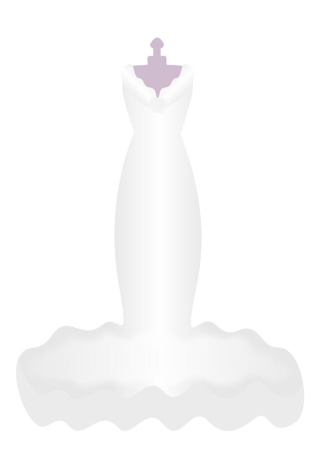 Wedding dress mannequin icons png preview