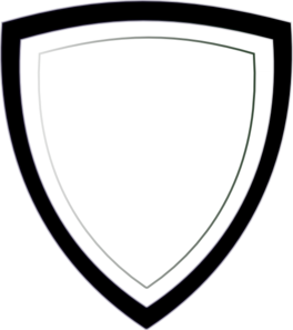 White Badge Shield icons png preview