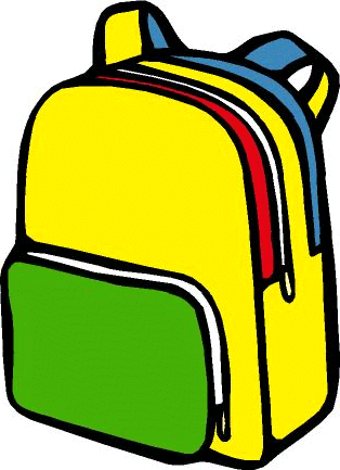 Yellow Green Back Pack icons png preview